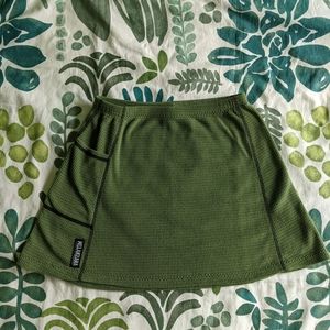 Melanzana Micro Grid Skirt